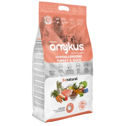 Amykus Gourmet Hypoallergenic Grain Free Turkey & Duck
