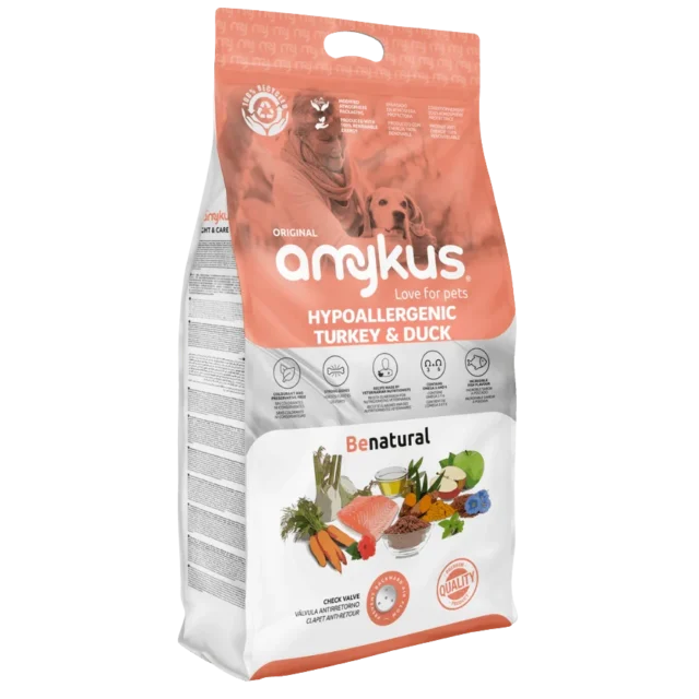 Amykus Gourmet Hypoallergenic Grain Free Turkey & Duck